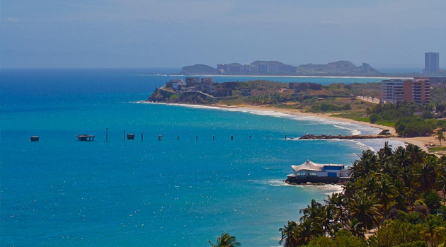 Playa Isla Margarita panorámica