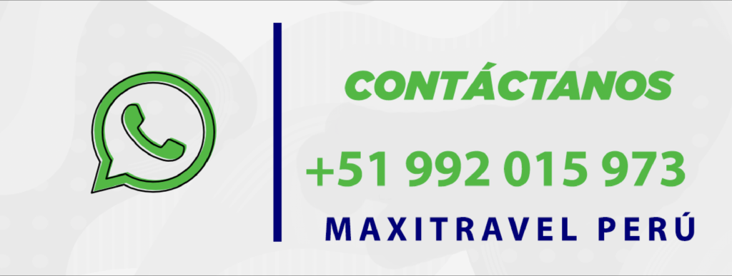 Maxitravel Perú número de contacto